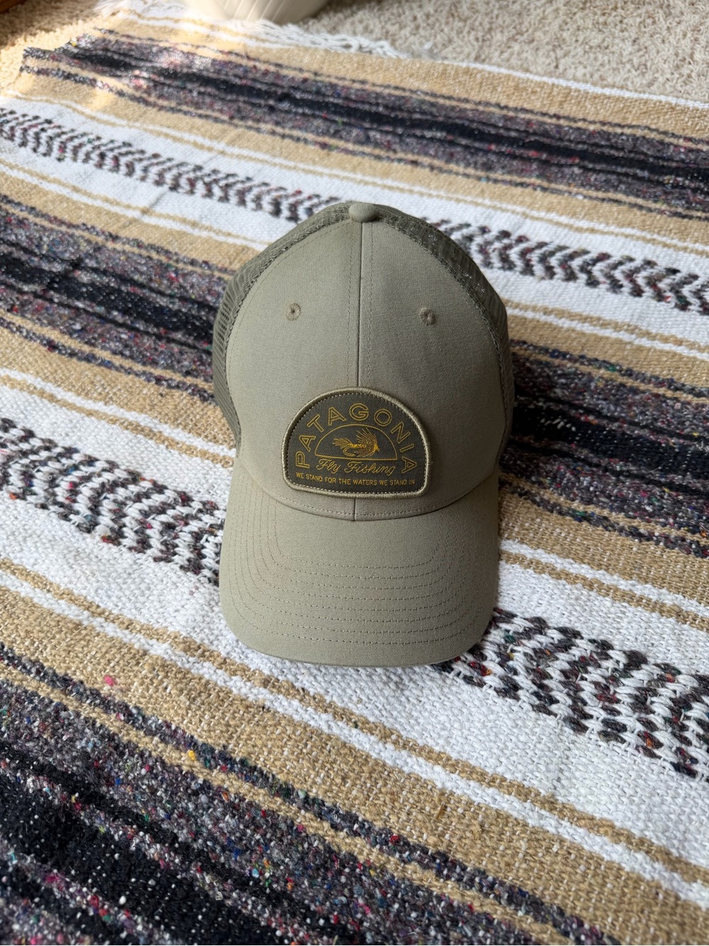 Patagonia Olive Patch Mesh-Back Trucker Hat
